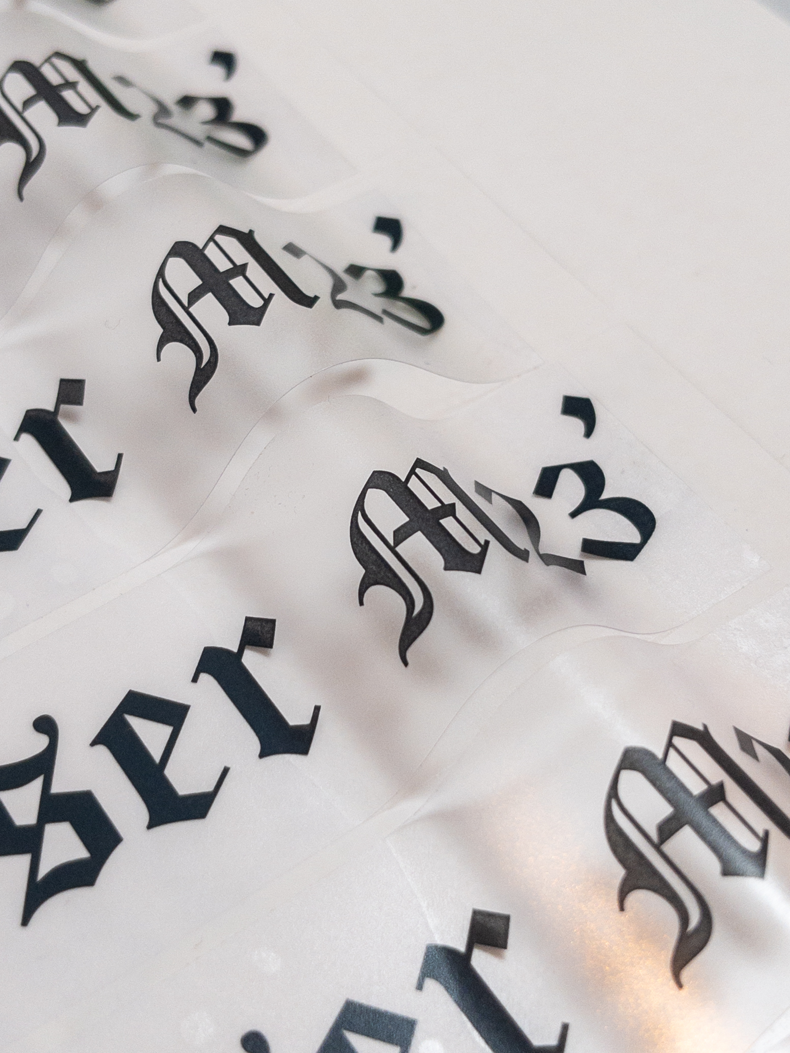 Наклейка | На аркуші